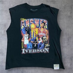 Mitchell & Ness Allen Iverson Rap Tee Style 76ers Philadelphia Sleeveless XXL